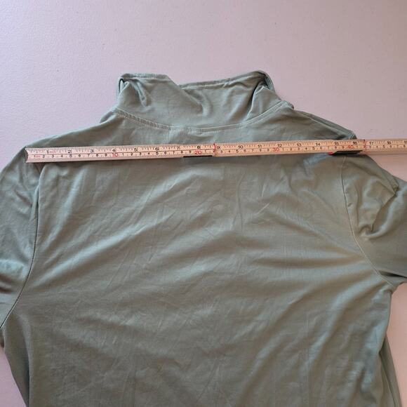 Unbranded Long Sleeve Tees Women's M Green Half Button NWOT - Picture 10 of 15